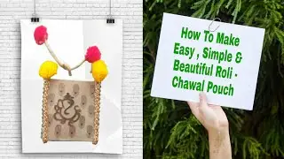 How to make roli - chawal platter. Easy Platter . Plastter Ideas . Raksbandan Special.  Part - 5 .