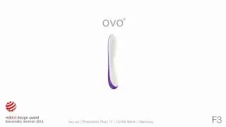 Ovo F3, белый - Классический вибратор