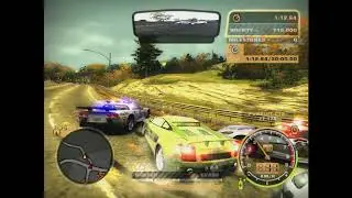 NFS Most Wanted - Fiery Cop Explosion Mod