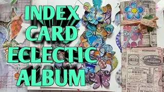 INDEX CARD ECLECTIC ALBUM