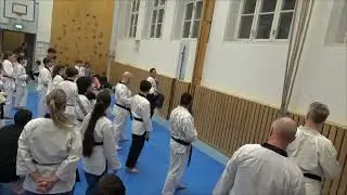 Warming up kicking