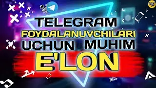 TELEGRAMGA KIRUVCHILAR KO'RSIN