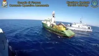 MAXI SEQUESTRO DI DROGA AL LARGO DI PANTELLERIA