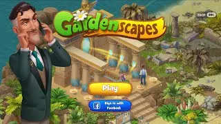 Gardenscapes New Area - Temple of Egyptian Gods - Day 1