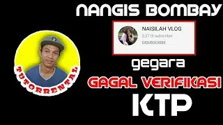 Gagal Verifikasi Identitas/KTP Di Adsense