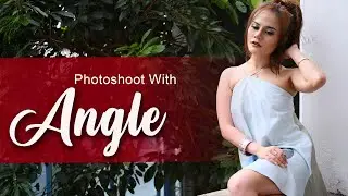 Photoshoot with ANGLE | model cantik ini keren dan sangat luwes