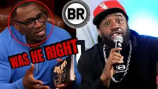 Shannon Sharpe Drops Bombs On Corey Holcomb @CoreyHolcomb5150Land @ClubShayShay
