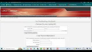 Source Code Aplikasi Siakad Kampus Hak Akses Admin Panel