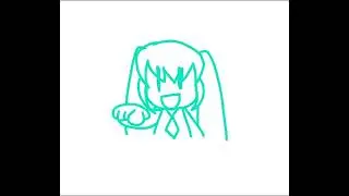 The Miku Miku beam i guess