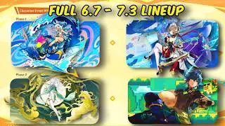 JUST IN! NEW & UPDATED 6.7 - 7.3 Banner lineup + All rerunning 5 stars!