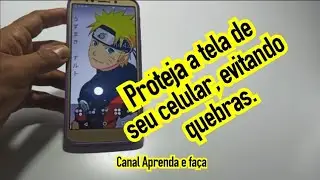 Como proteger a tela do celular, evitando quebras.