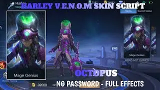 Harley V.E.N.O.M Octopus Skin Script - No Password