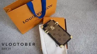 WHY DON'T YOU USE THE LOUIS VUITTON IPHONE CASE??! 💁🏻| Vlogtober Day 21