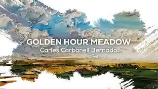 Rebelle 8 Timelapse: Golden Hour Meadow