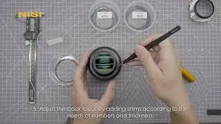 Guide to adjust the NiSi ATHENA Prime back focus distance