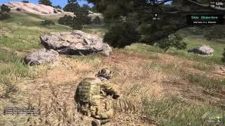 Messing around in ArmA III Wasteland.
