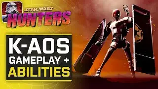 Your FIRST LOOK at K-A0S in Star Wars: Hunters - 3x Matches + All Abilities Explained!