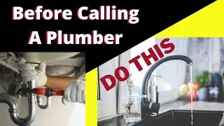 Kitchen Faucet Leakage // Do this first - DIY