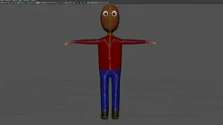 Modeling & Rigging a Biped with Basic Controls