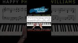 HAPPY #PharrellWilliams #PianoArrangement