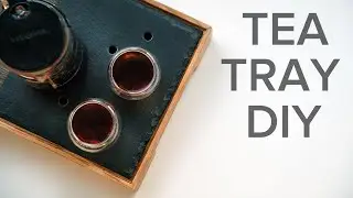 📌 Tea Tray From Slate For Tea Ceremony : DIY