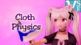 How to add Cloth Physics to VTuber models