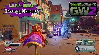 Plants vs Zombies Garden Warfare 2 | Solo ops | L.E.A.F. QUEST | Grumpy Stumpy