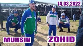 SURXONDARYO SARIOSIYODA NAVROʻZGA KATTA KURASH MUHSIN VA ZOHID 14-MART 2022