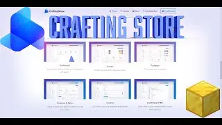 Minecraft Webstore - CraftingStore Showcase