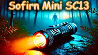 Супер фонарь размером с брелок, мощный помощник в темноте. Sofirn Mini SC13