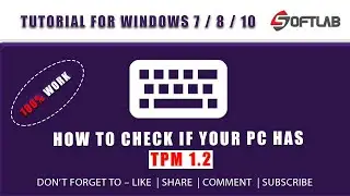 How To Check If Trusted Platform Module TPM Is Installed On PC Or Not - Windows 11/10 [Tutorial]