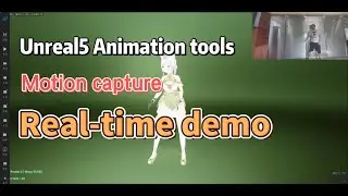 Markerless Full-Body, Face & Hand Mocap, Unreal5 Animation tools | 3D Animation From two RGB Camera