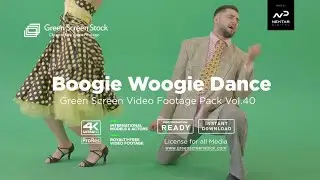 Boogie woogie Dance – Green Screen Video Footage Pack 