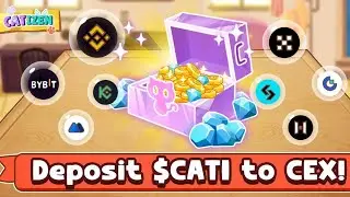 How to Deposit Catizen to Binance & Others exchanges || Claim Catizen || $CATI