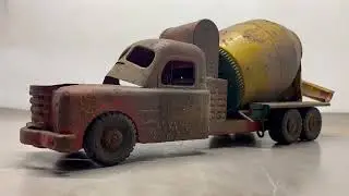 1950's STRUCTO READY MIX CONCRETE TRUCK RESTORATION
