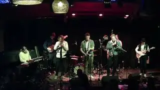 Live percussion with W3 live @PeggysSkylight  Let's Get It On - Marvin Gaye