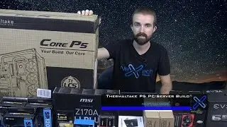 Thermaltake Core P5 PC/NAS Raid 1 Build for WGI