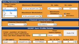Proxim Wireless Tsunami® 8000/800 Link Calculator.