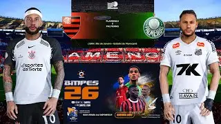 PATCH BMPES 2026 - THE NEW PES 2026! (8K FACES, 8K STADIUMS, MASTER LEAGUE SERIES D, UNIFORMS 26)🏆⚽