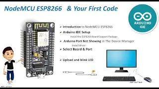 ESP8266 NodeMCU & Arduino IDE 2.3.2 (2024) in Simple steps