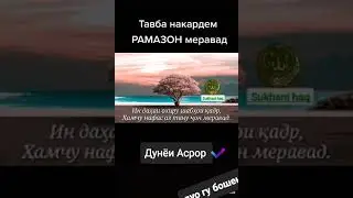 Тавба Накардем Рамазон Меравад 😔😪😪 2024 Дунёи Асрор Ё Хдоё Моро то Рамазони дигар Нагаҳдор