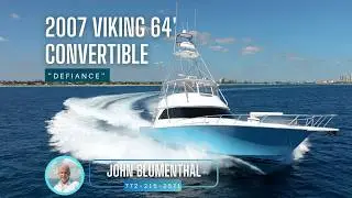 2007 Viking 64' Convertible [$1,695,000]