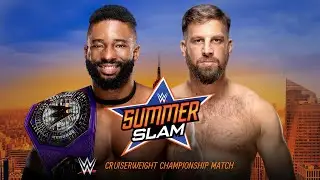 WWE Summerslam 2018: Kick-Off Show: Cedric Alexander vs. Drew Gulak