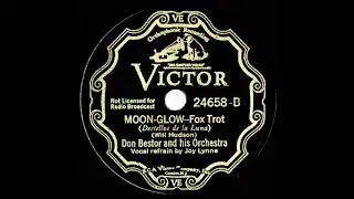 1934 Don Bestor - Moonglow (Joy Lynne, vocal)