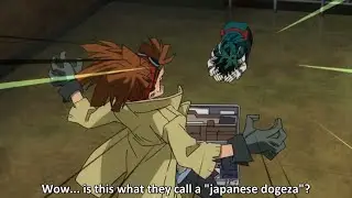 Deku is apologizing to a thief