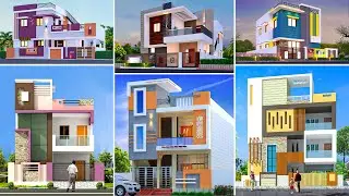 Top 50 Indian House Front Elevation Designs For Double Floor House 2021 | 2 Floor House Designs