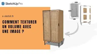 Tuto SketchUp Gratuit : Comment texturer une surface avec une image dans SketchUp?