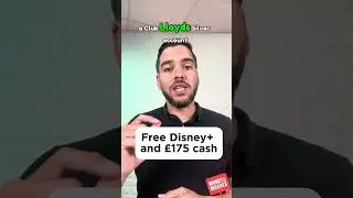 Get FREE DIsney+ and £175 cash #moneytips #moneysavingtips