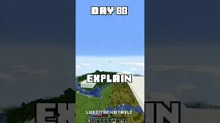 100 Days - [Minecraft Shorts] - Day 88 #minecraft #100days