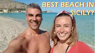 October in Mondello, one of the best beaches in Sicily